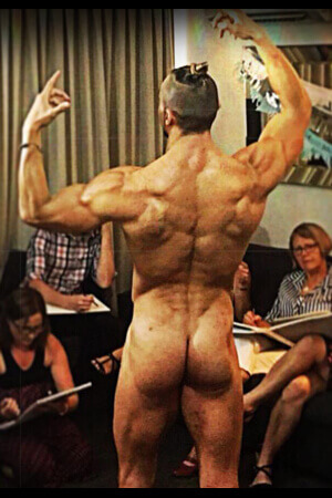 Hens Life Drawing Class in Auckland mobile life drawing service at a private auckland hens party